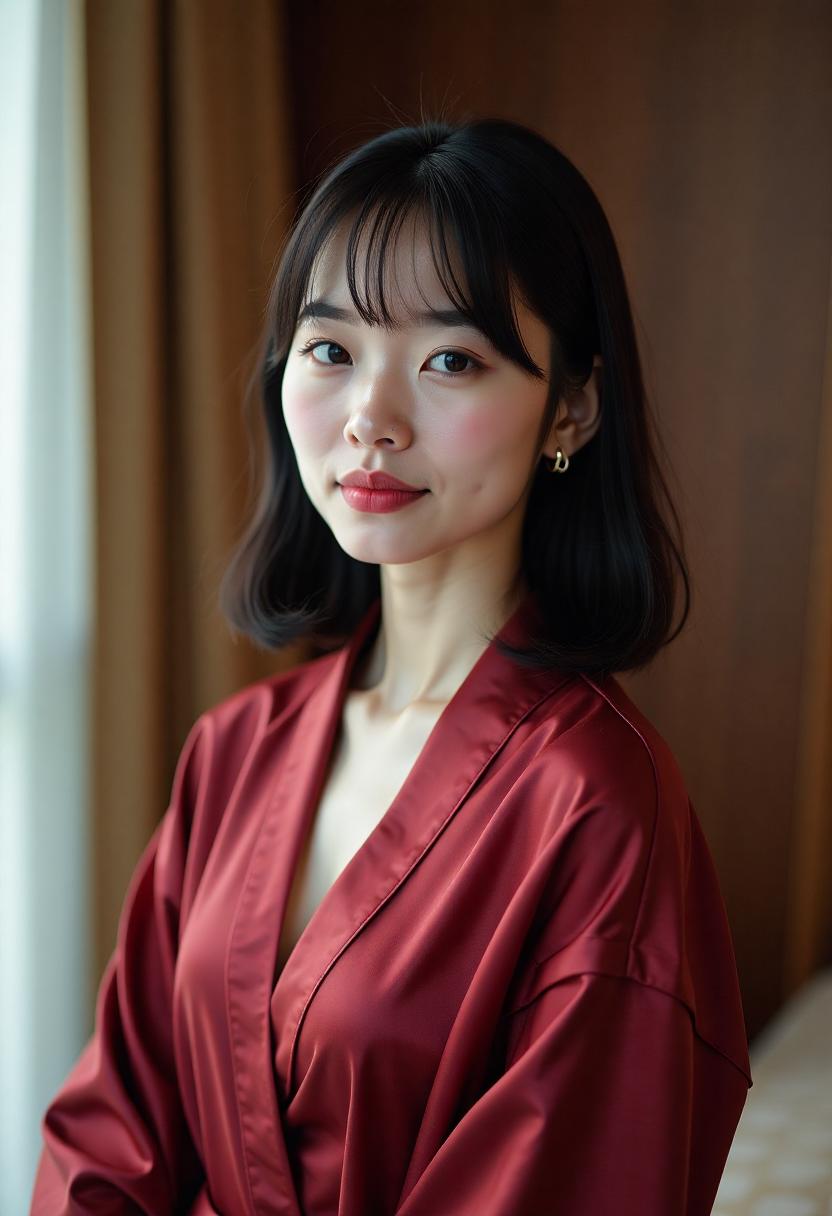 两块屏幕并排，一版字幕写记号，一版写问号